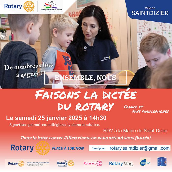 Faisons la Dictée du Rotary