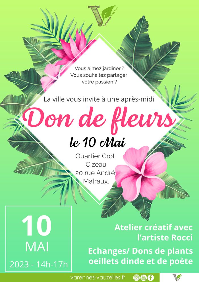 Don de fleurs
