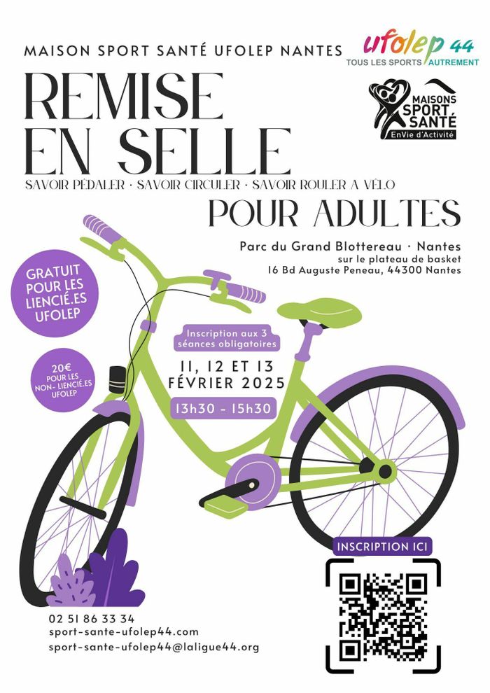Remise en selle avec l'UFOLEP