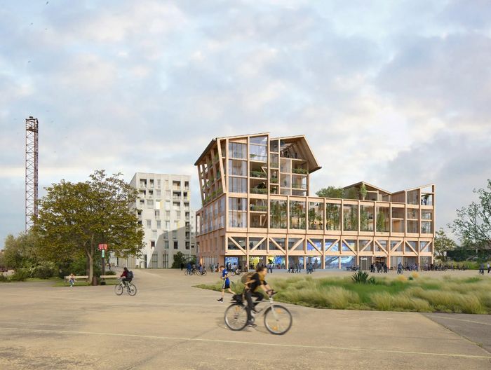 Le projet urbain de l'île de Nantes + architecture en transition