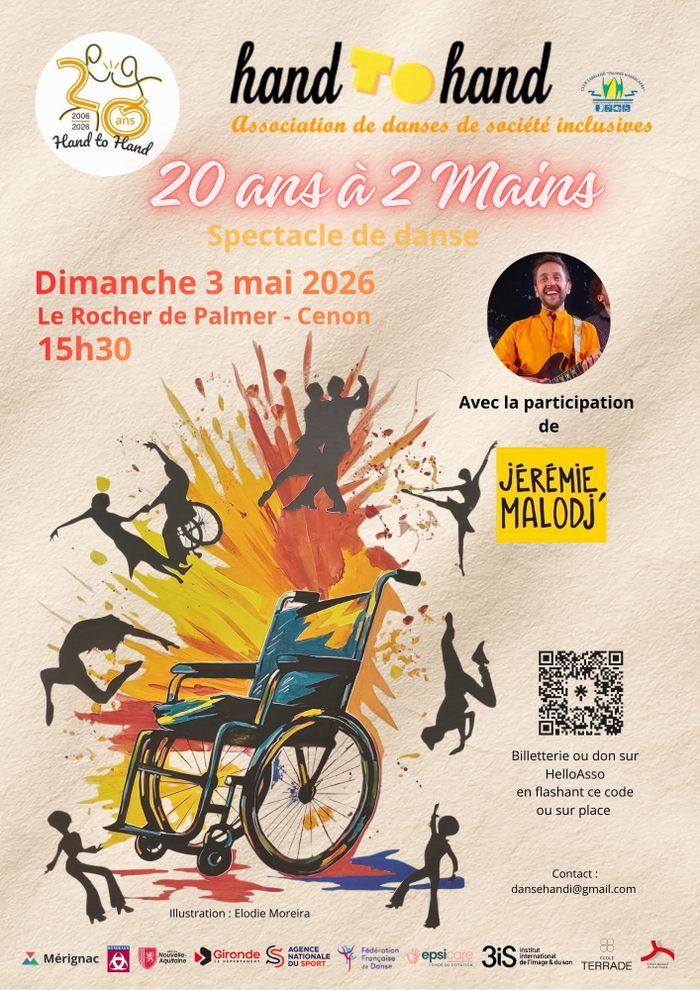 Spectacle de danse inclusive accompagné de JEREMIE MALODJ'