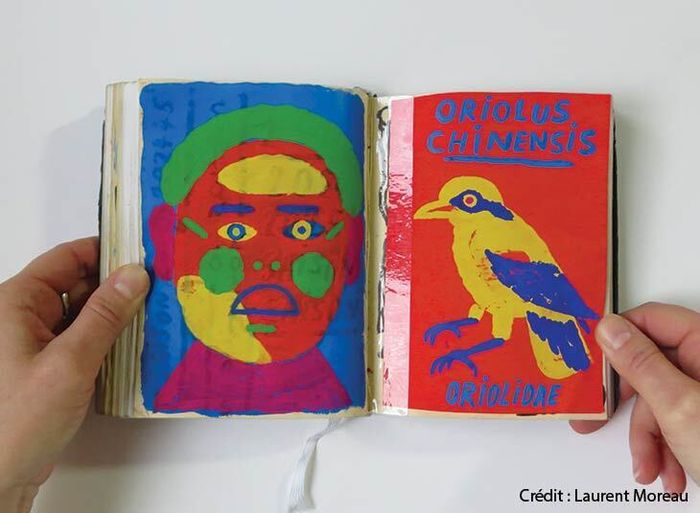 Affiche — L’univers graphique et coloré de Laurent Moreau