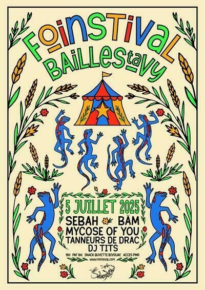 Foinstival - Sebah, Tanneurs de Drac, BÄM, Mycose of You, DJ Tits...