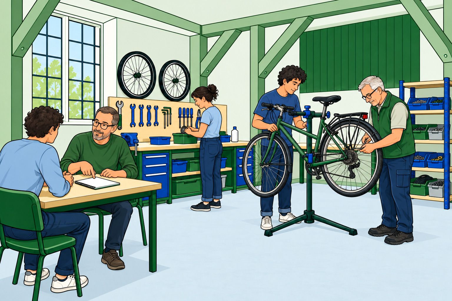 Atelier d'auto-réparation du samedi matin à Compiègne
