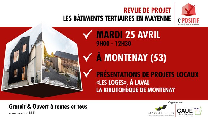 CAUE 53 - C'Positif : Les Bâtiments tertiaires en Mayenne