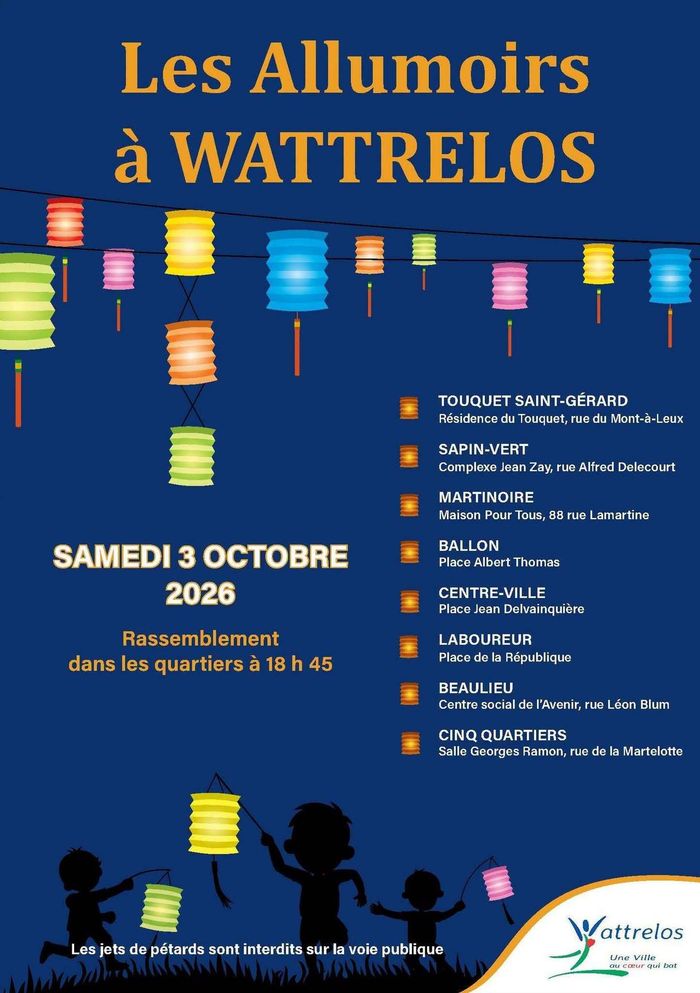 Les Allumoirs reviennent à Wattrelos !
