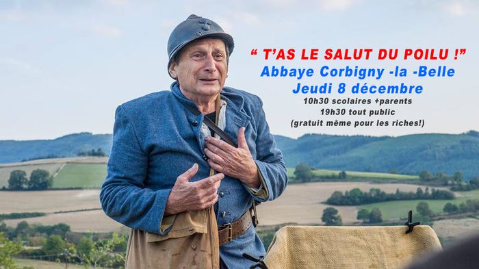 "T'as le salut du poilu !"