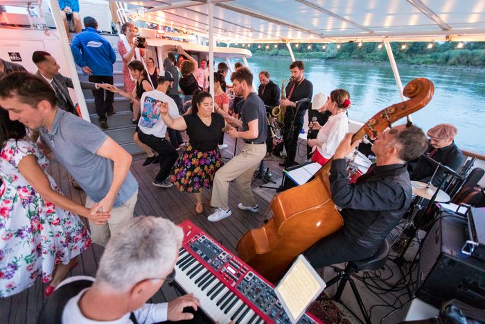 À bord de l'Atlantic Princess : bal swing à bord !