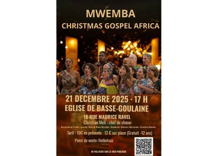 Chorale Mwemba : Christmas Gospel Africa