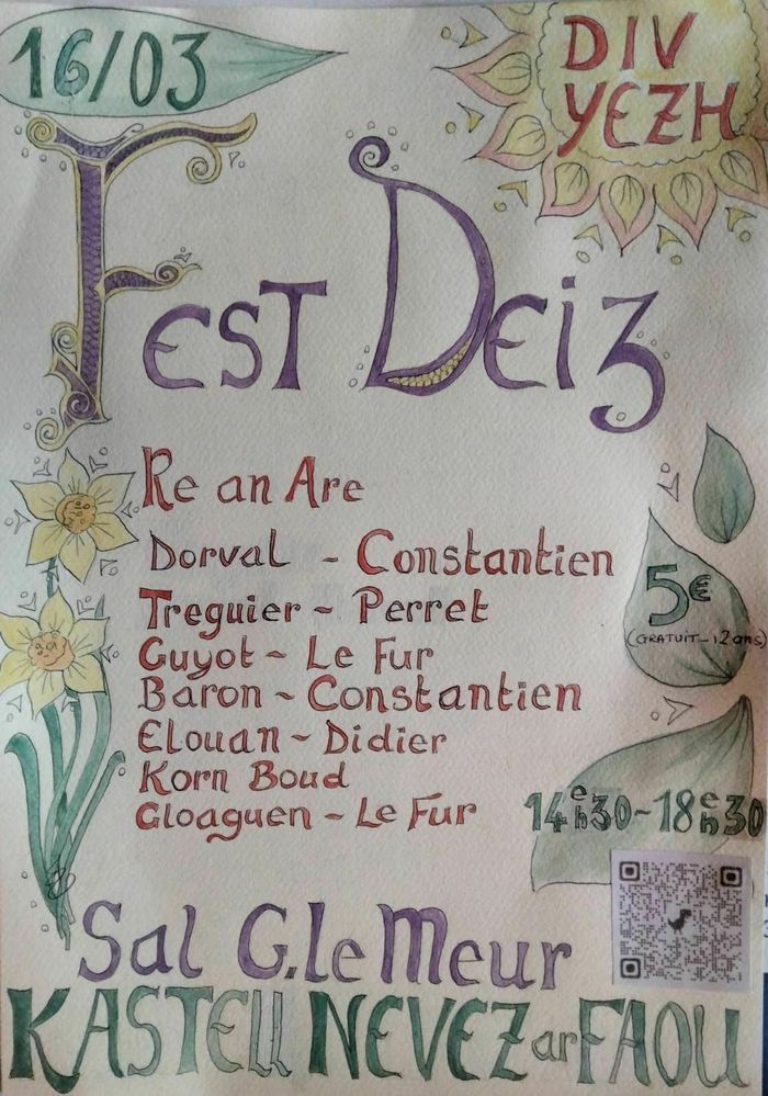 Fest-deiz Div Yezh Kastell-Nevez ar Faou