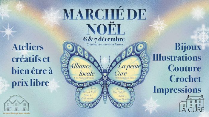 Marché de Noël au café associatif La Petite Cure