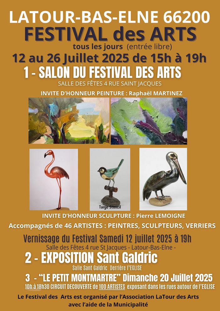 LE FESTIVAL DES ARTS de LATOUR-BAS-ELNE 66200