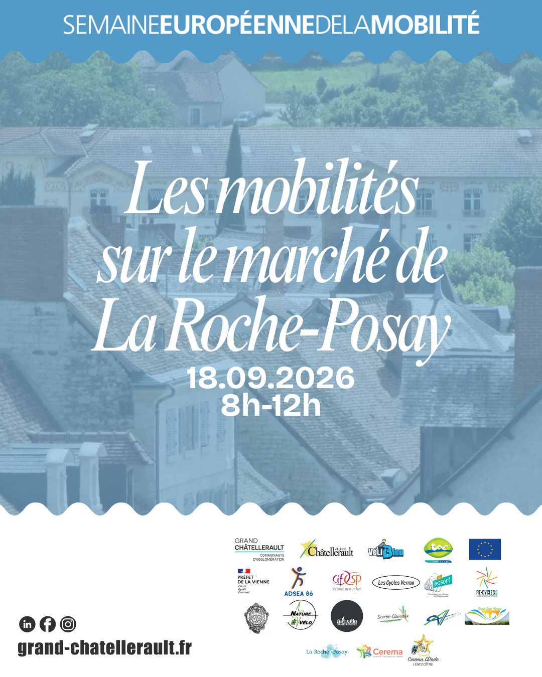 Les mobilités sur le marché de la Roche-Posay