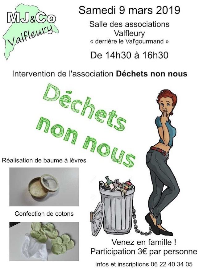 (atelier zéro déchet) Atelier coton et baume à lèvres