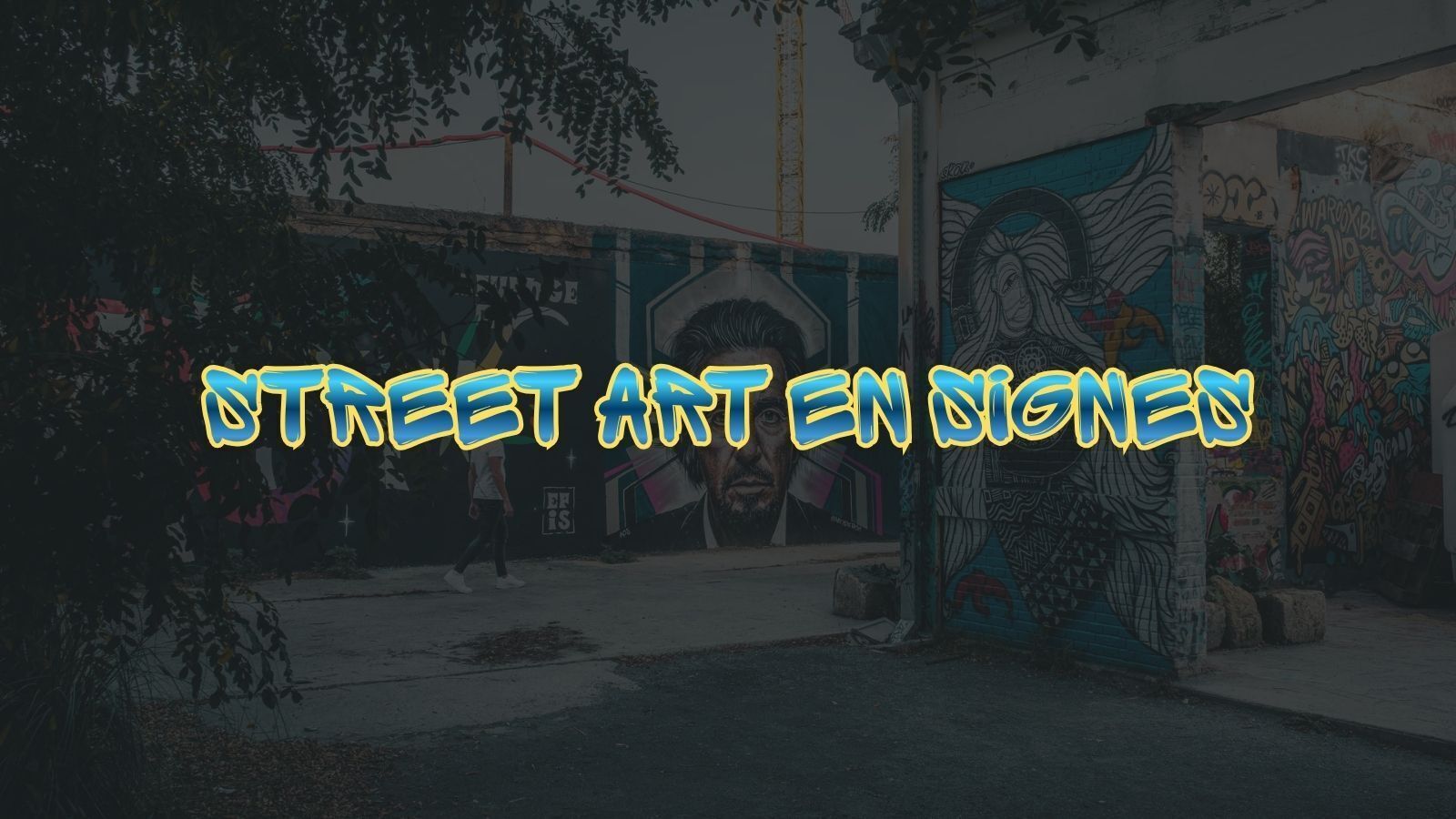 Visite commentée en LSF : "Street Art en Signes"