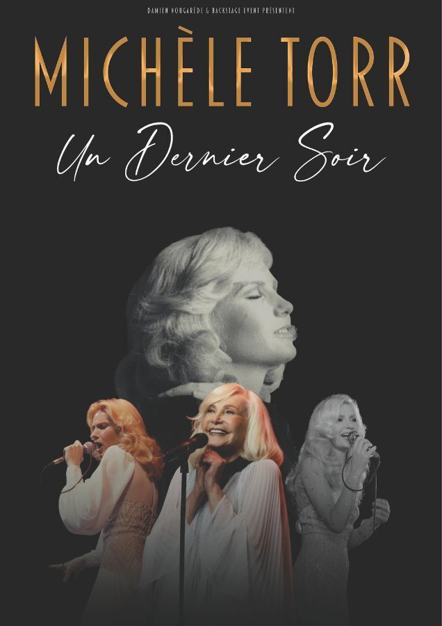 Affiche — Michèle Torr un dernier soir
