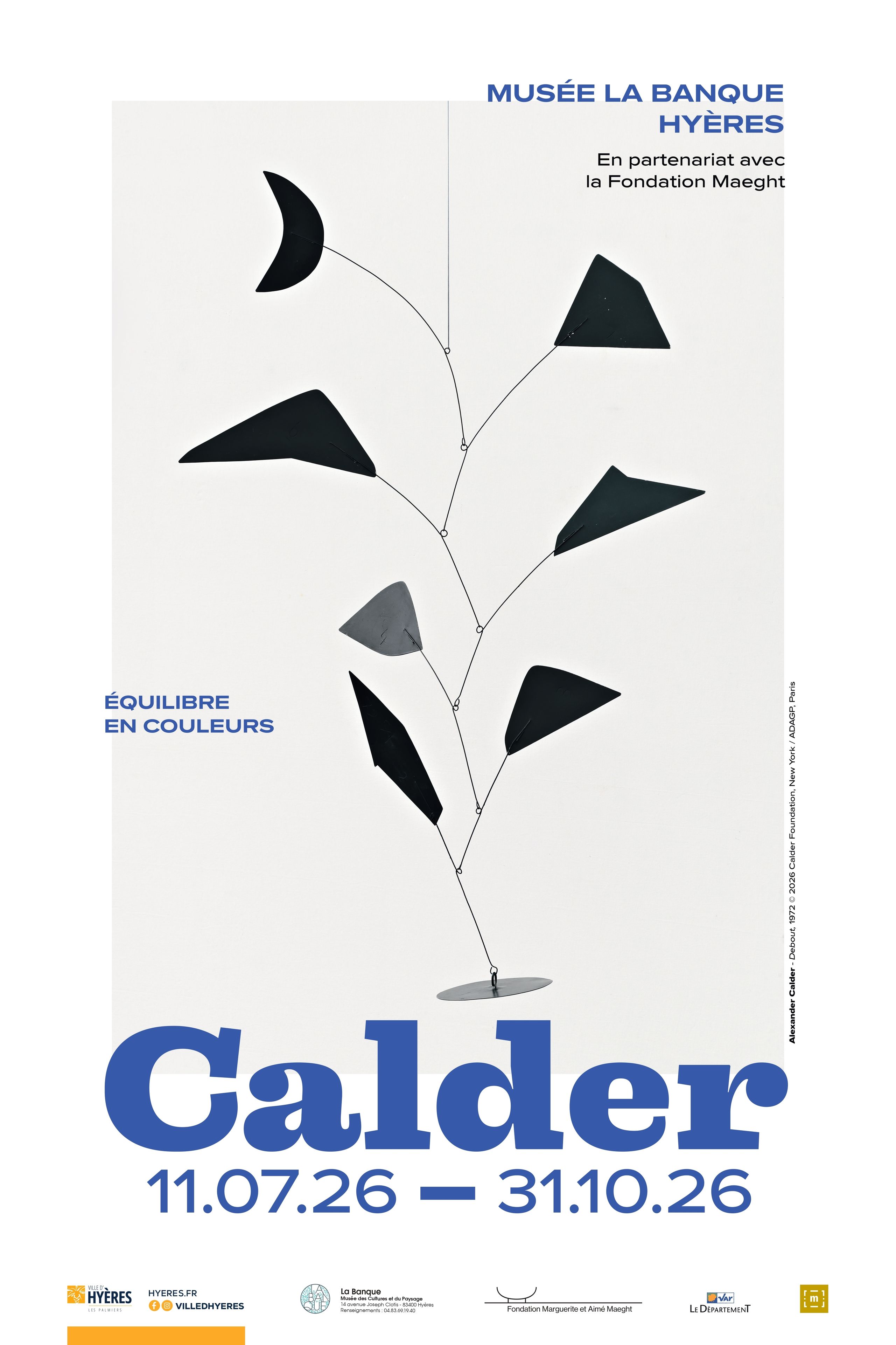 Exposition «Calder, Équilibre en couleurs» et parcours permanent