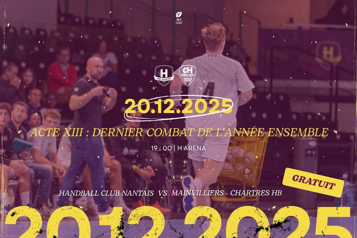 Match de l'association du HBC Nantes - Équipe Nationale 1