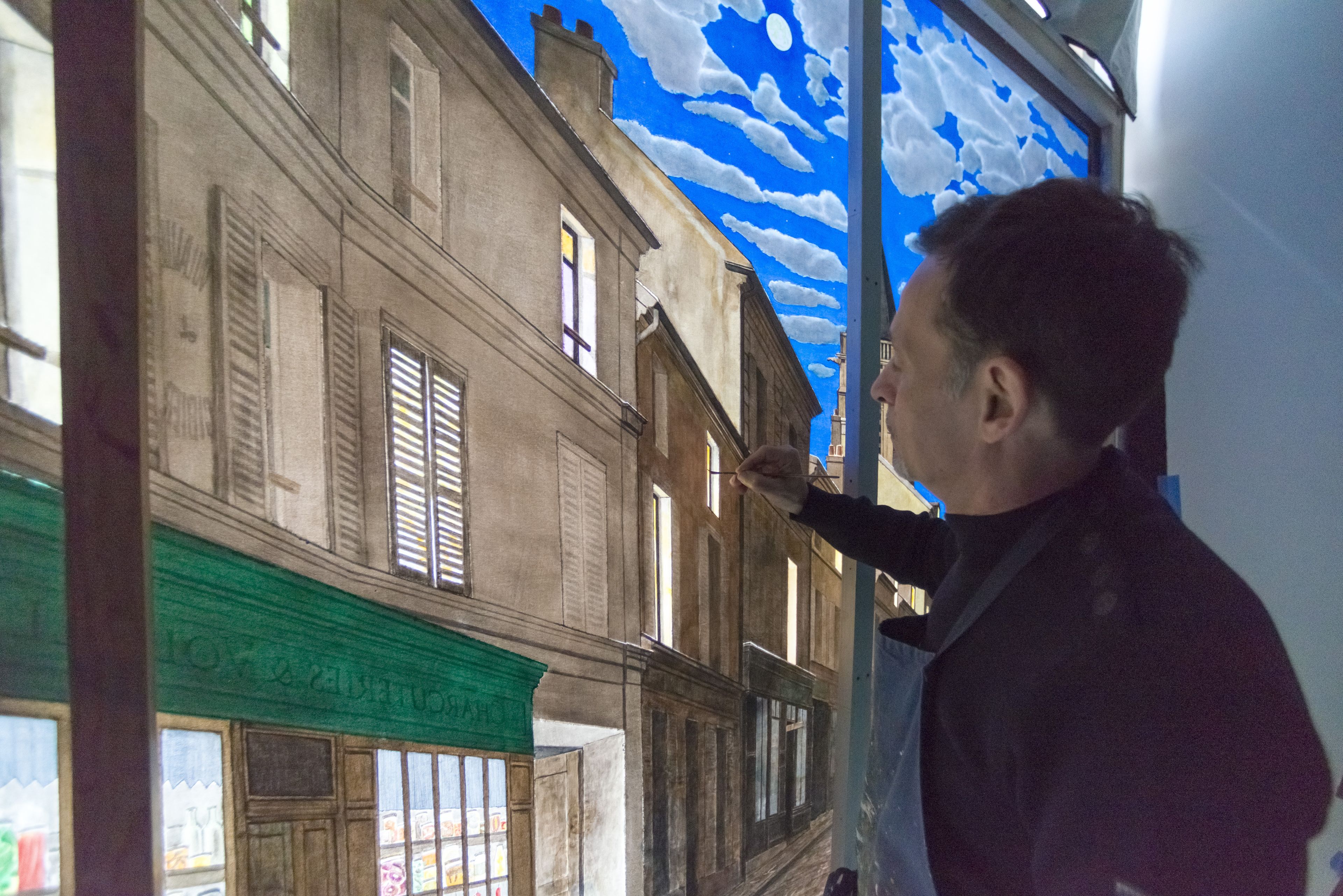 Conférence-rencontre avec Stéphane Belzère, artiste peintre et créateur du diorama de Cormeilles