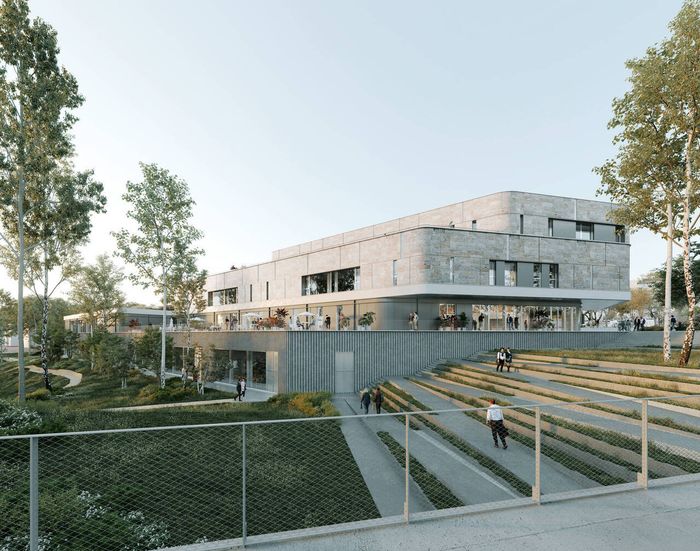 Au cœur du quartier du Bel-Air, le programme Cœur des Sources dessine une nouvelle polarité éducative, culturelle et sportive, agrémentée d’un nouveau parc. Le conservatoire s’y affirme comme une en …