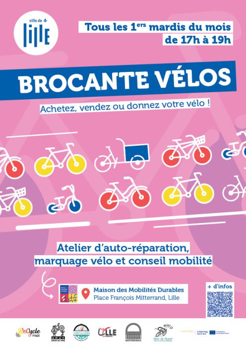 Broc’ à vélo - Maison des Mobilités - Lille