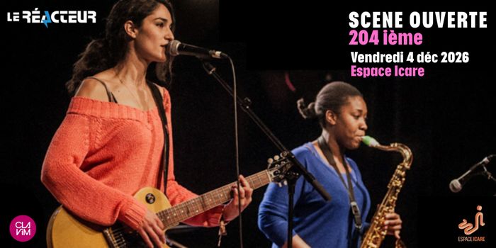 Affiche — La Scene Ouverte Speciale "famous Bands"