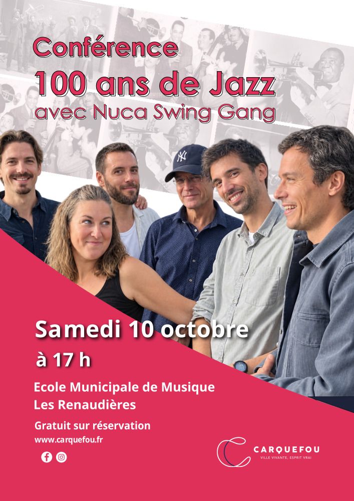 Concert-conférence 100 ans de jazz