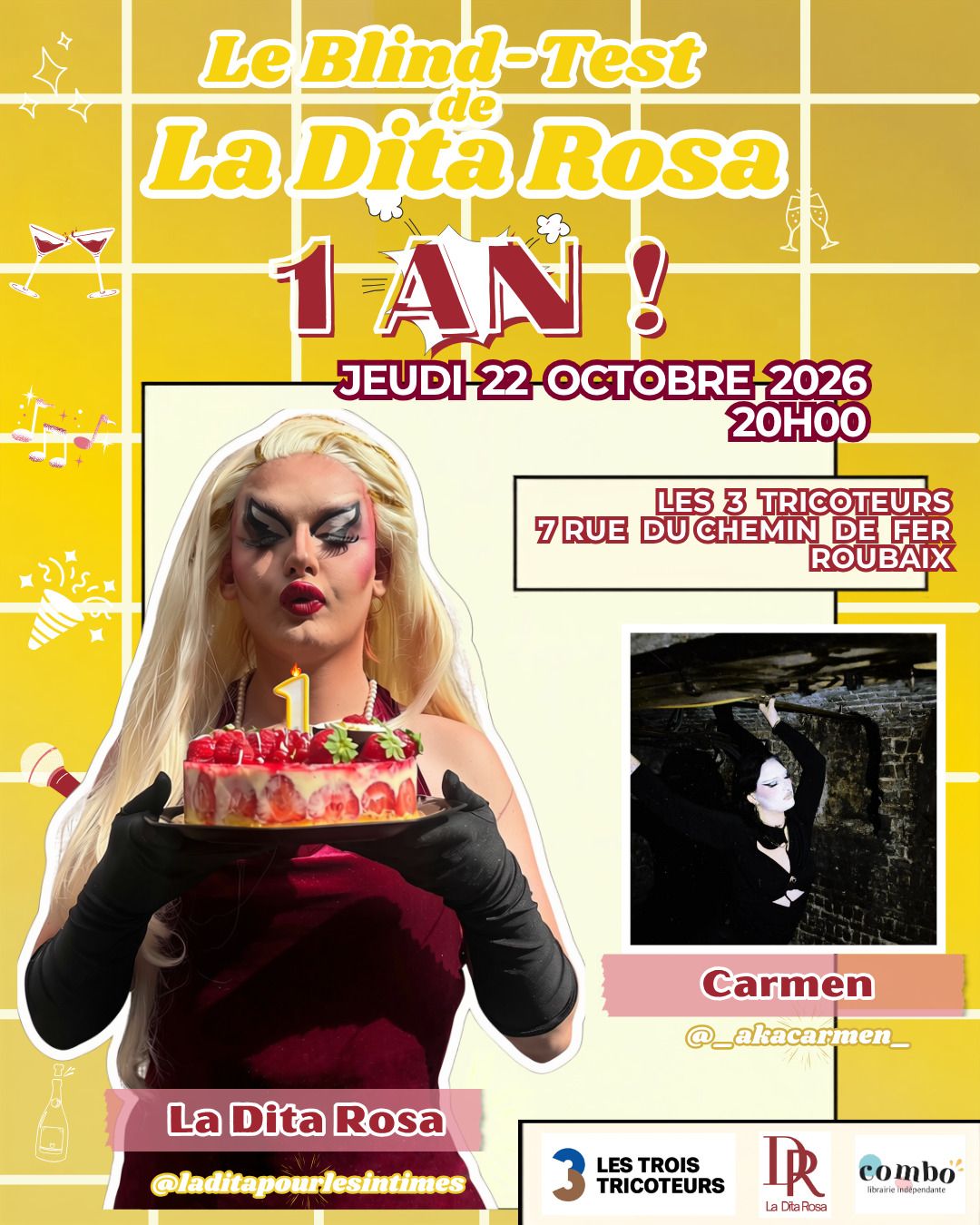 Le Blind-Test de La Dita Rosa, 1 AN !!!