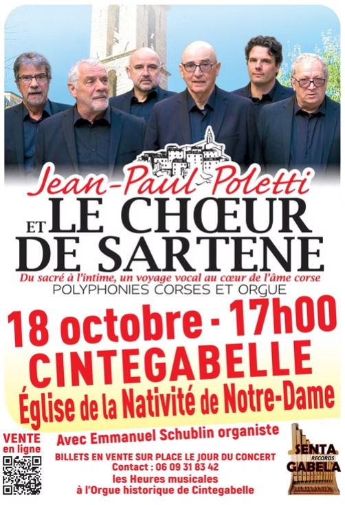 Le Choeur de Sartène et Jean-Paul Poletti