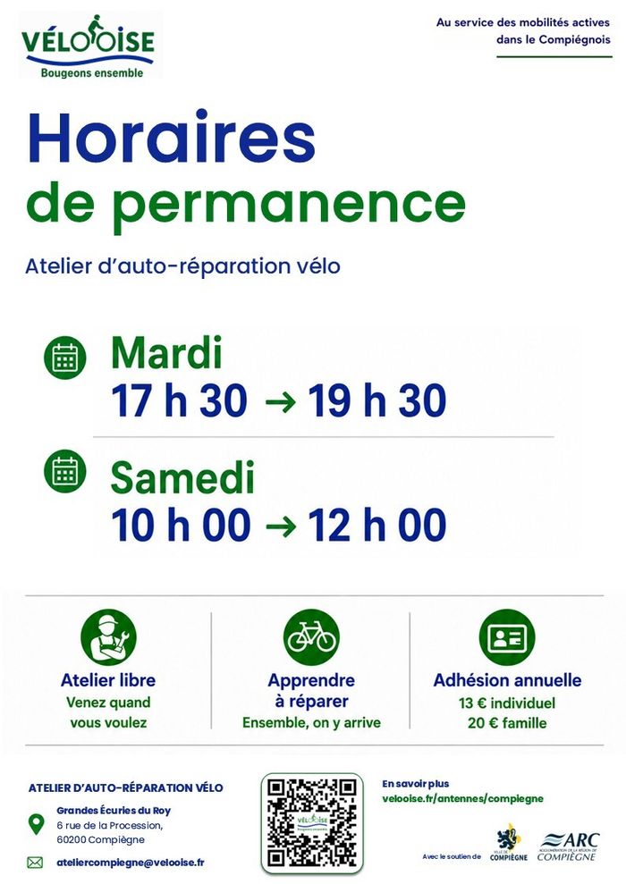 Atelier d'auto-réparation du samedi matin à Compiègne