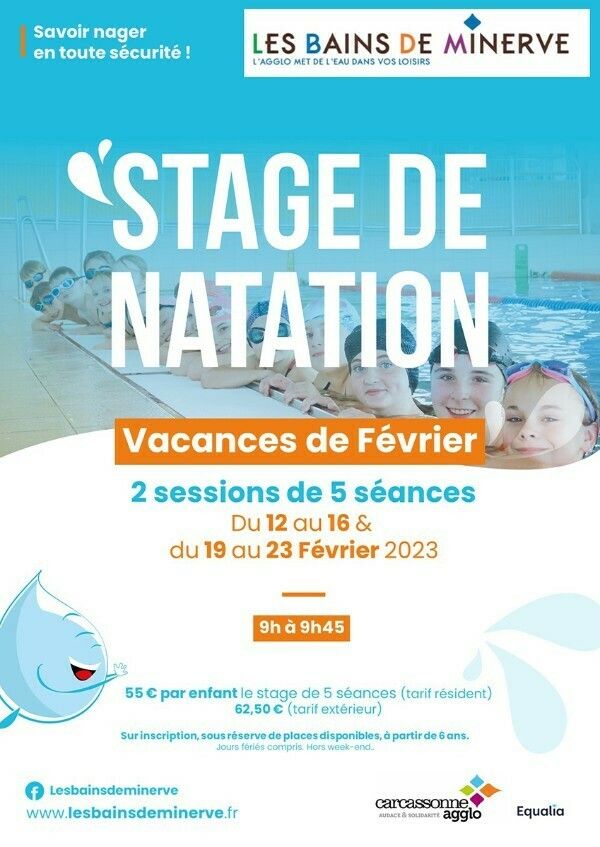 Stage de natation ( + de 6 ans)