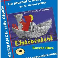 Conférence - "Si l'indépendant m'était conté à travers quatre anniversaires et en images"