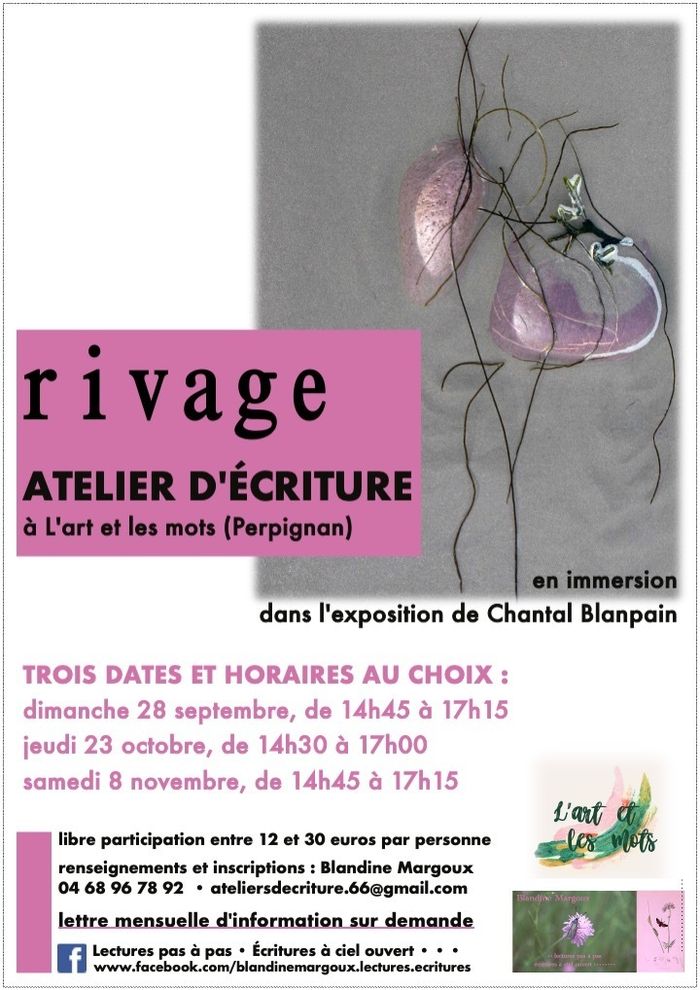 Rivage • Atelier d'écriture créative