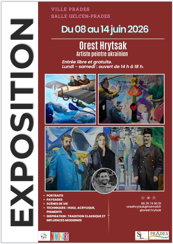 Exposition « Orest Hrytsak »