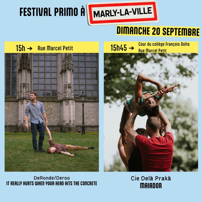 Le festival PRIMO est de passage à Marly-la-Ville le dimanche 20 septembre !