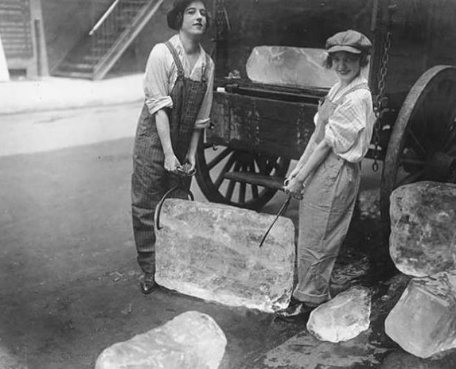 Exposition sur l'utilisation de la glace naturelle et artificielle au moulin de Montmoyen