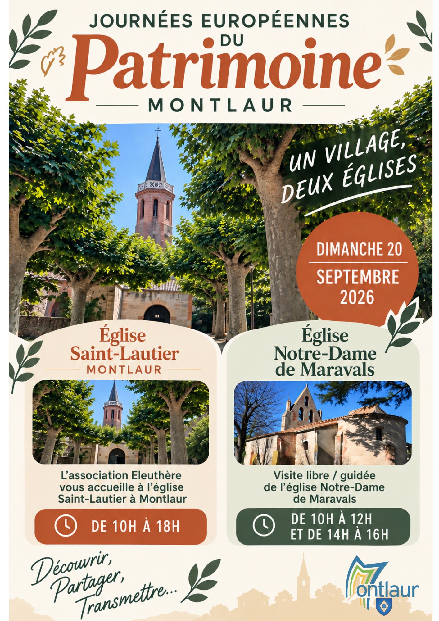 ONE VILLAGE, TWO CHURCHES