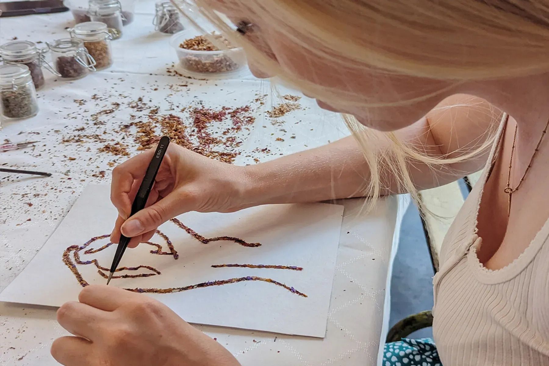 DIY Workshop: Create Your Own Recycled Flower Artwork