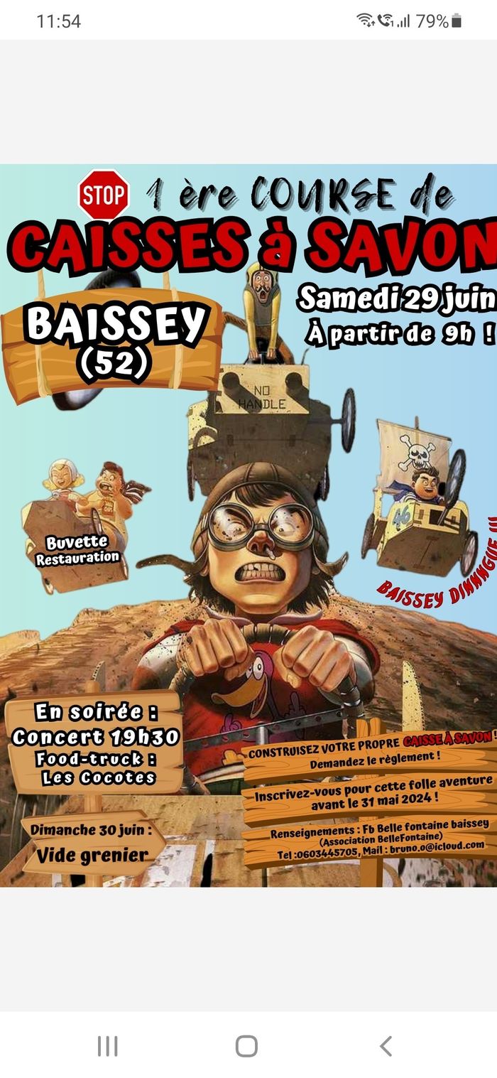 COURSE DE CAISSES A SAVON
