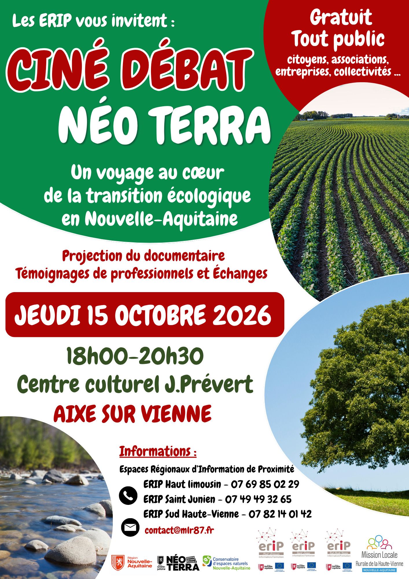 Projection du documentaire NEO TERRA - Demain devient possible