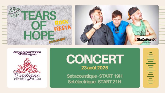 Tears of Hope (Rock Fiesta) en concert