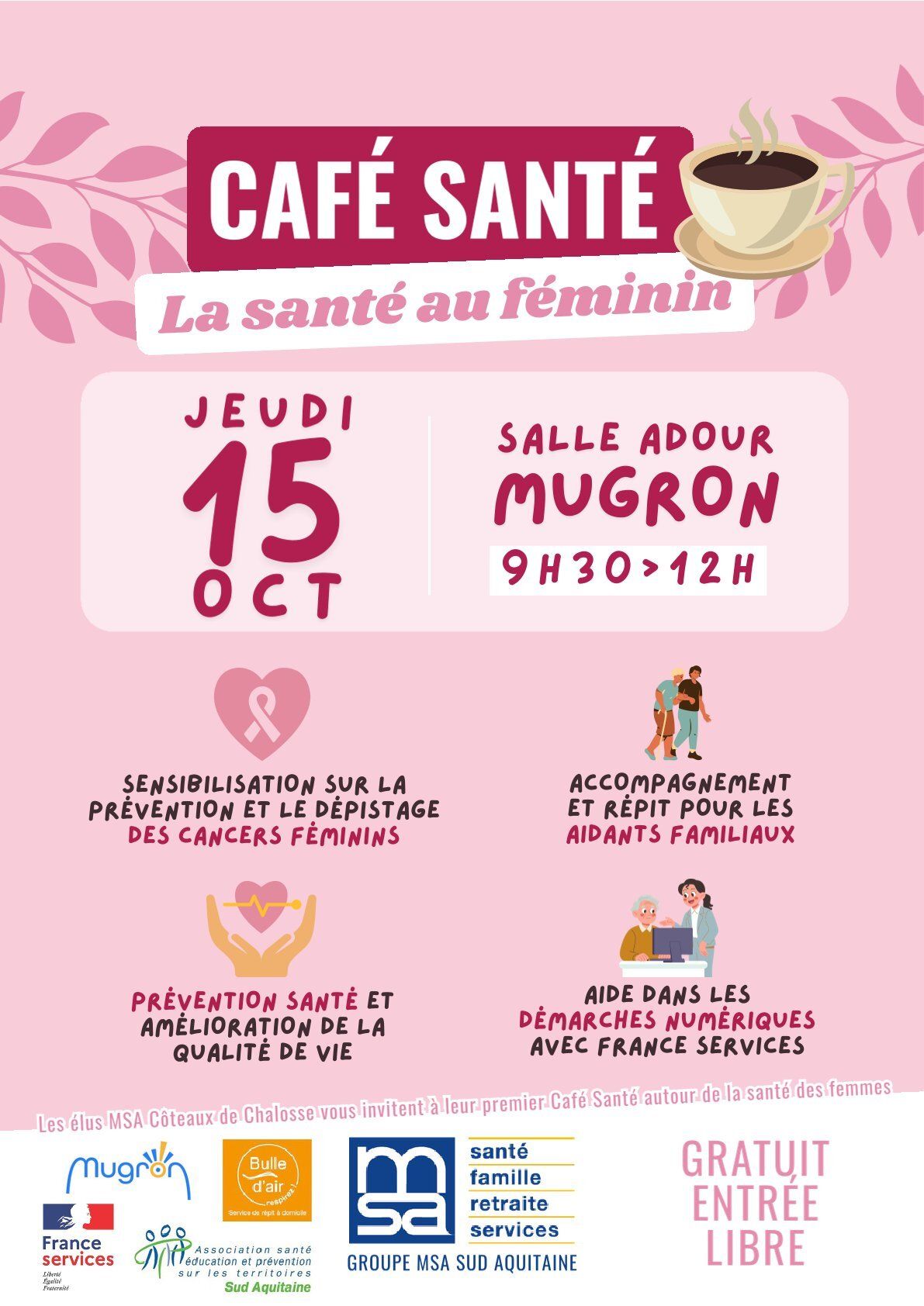 Café Santé : la santé au féminin