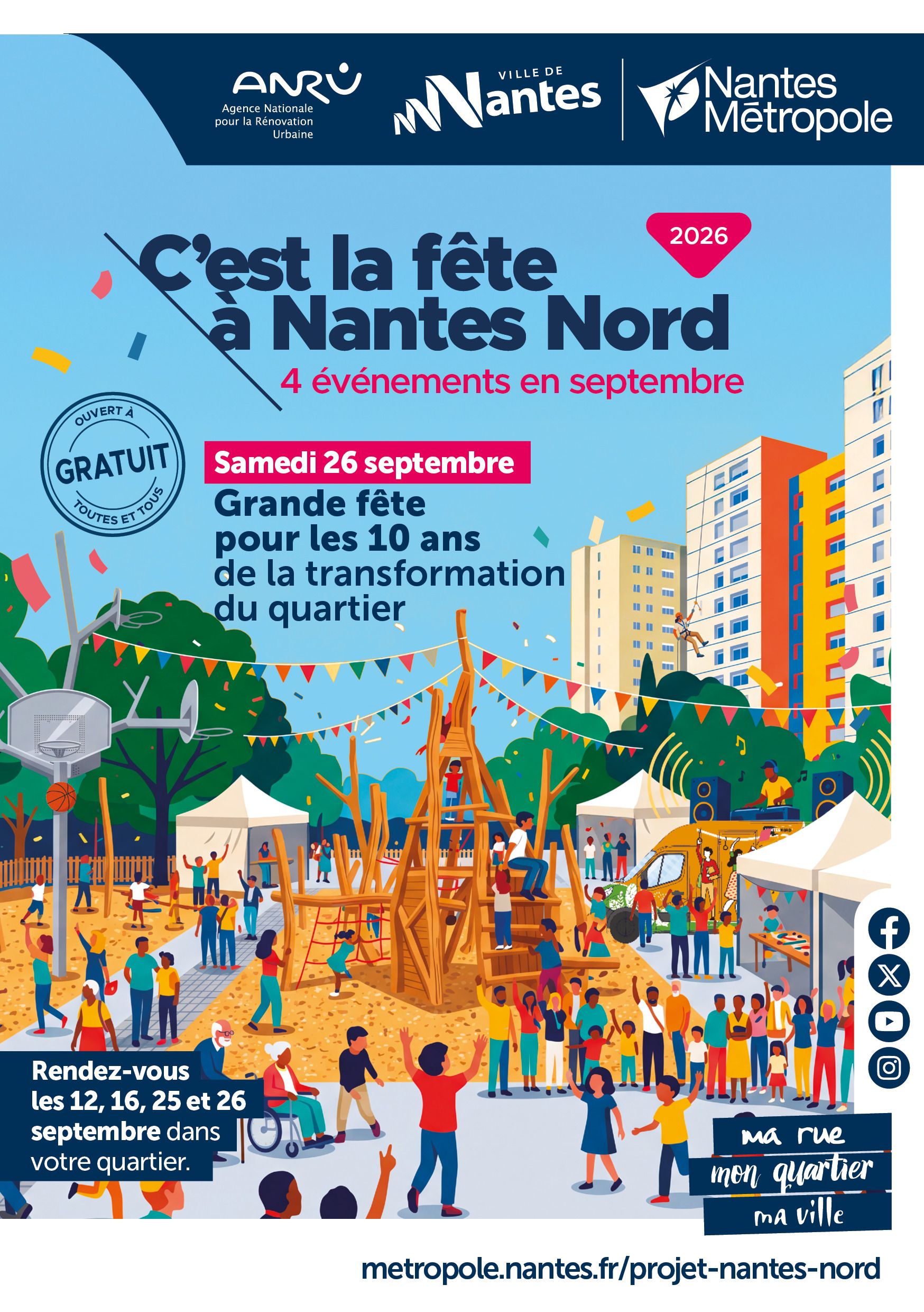 Nouveau pôle associatif Séraphine de Senlis – Nantes Nord