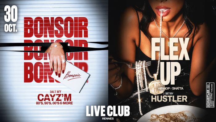 FLEX UP X BONSOIR : HUSTLER & CAYZ'M