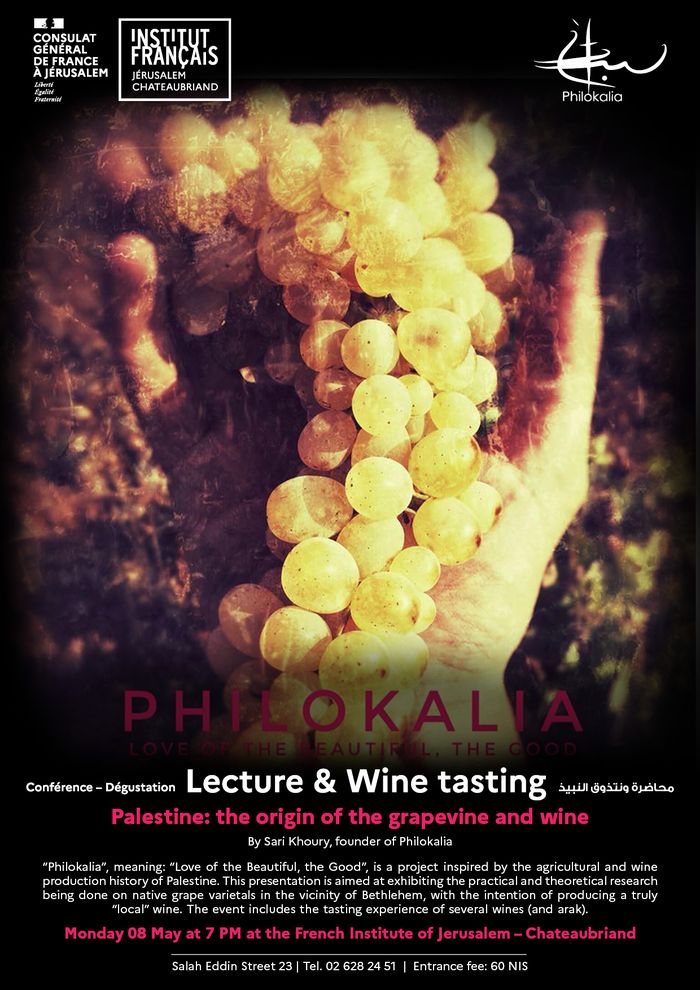 Lecture & Wine tasting | Conférence & Dégustation | محاضرة وتذوق