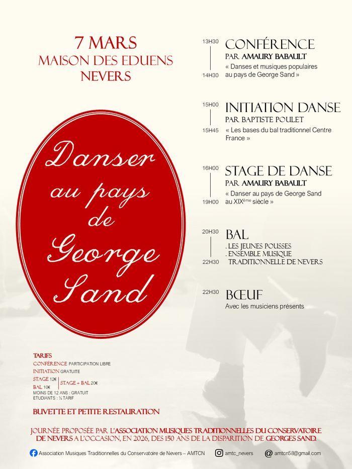 Danser au pays de George Sand [STAGE DE DANSE + BAL]