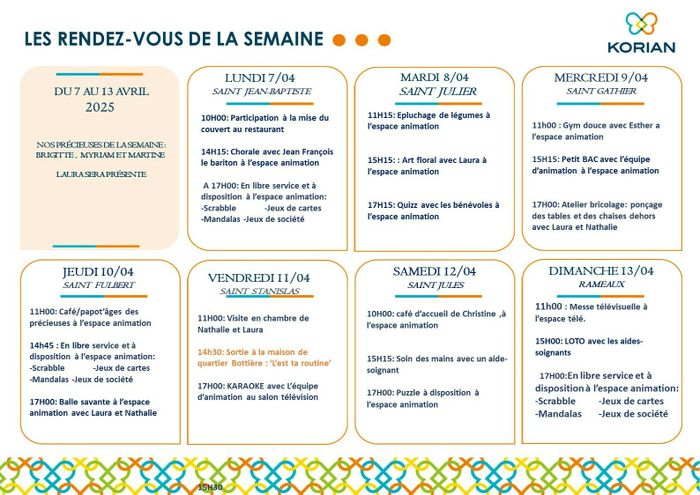 animation au Bois Robillard