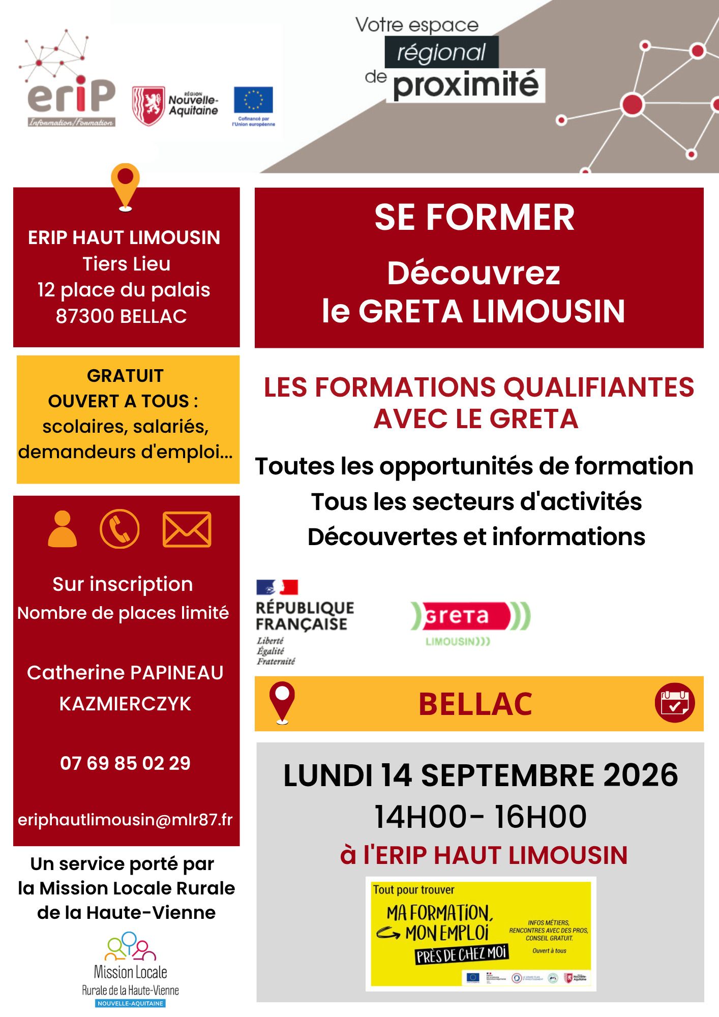 Présentation du GRETA DU LIMOUSIN