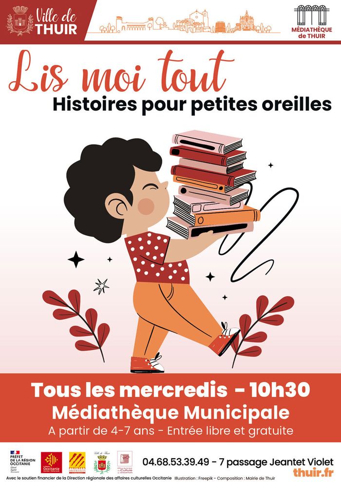 Lis-moi tout - Histoires pour les petites oreilles