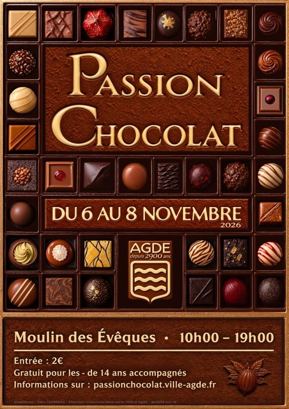 Passion Chocolat le salon du chocolat d'Agde